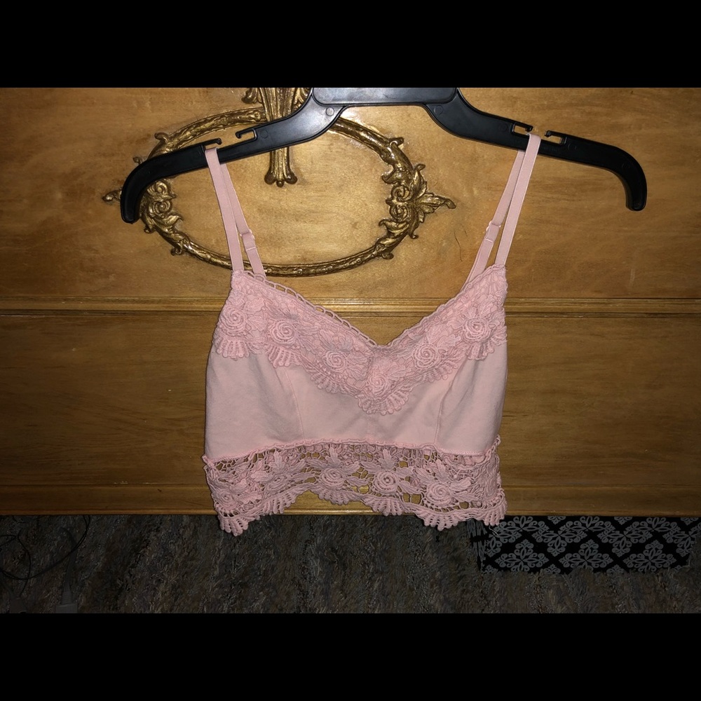 Pink Lace top